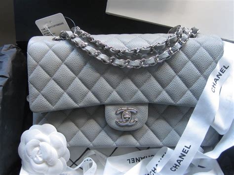 chanel grey pic|grey chanel purse.